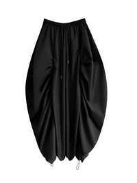 Thumbnail for High Waist Black Wide Leg Arc Ankle Length Pants New Loose Trousers Women Fashion, black high waisted pants for women, Drestiny, black women's pants, Casual Pants, Dress Pants, Women's Dress Pants, United States, Australia, New Zealand, United Kingdom, 
black dress pants for women, Black, M, L, shopdrestiny.com