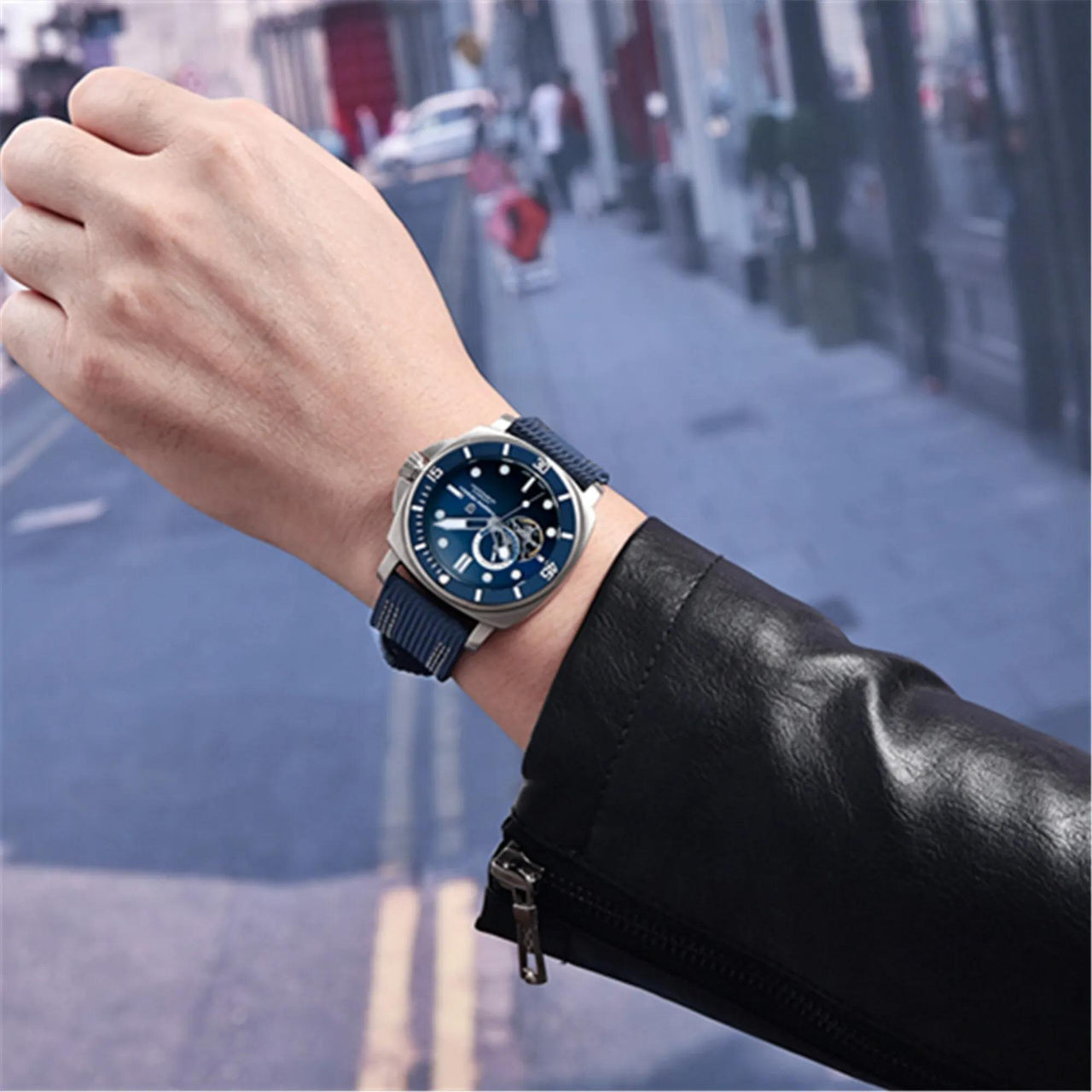 Homage to Panerai Submersible - Men's Sports Mechanical Watch Fashion Sapphire 200M Waterproof Automatic Timecode -, Watches , Drestiny , Black, Blue, FR, Green, Silver, United Kingdom, United States, Watches , Drestiny , www.shopdrestiny.com