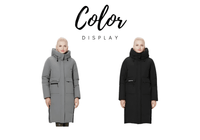 Thumbnail for ICEbear Women's Long Winter Jacket With Big Pockets -, Coats , Drestiny , Australia, Beige, Black, Canada, Coats, Green, Grey, L, Light Brown, M, New Zealand, United Kingdom, United States, XL, XXL, XXXL , Drestiny , www.shopdrestiny.com