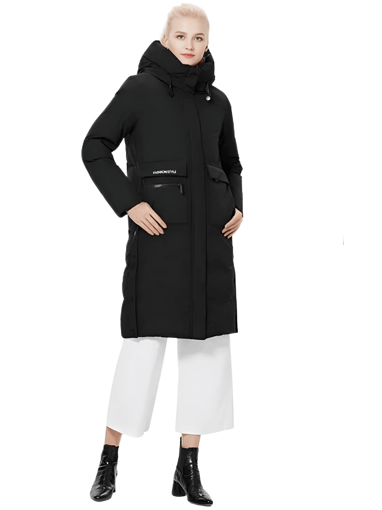 ICEbear Women's Long Winter Jacket With Big Pockets -, Coats , Drestiny , Australia, Beige, Black, Canada, Coats, Green, Grey, L, Light Brown, M, New Zealand, United Kingdom, United States, XL, XXL, XXXL , Drestiny , www.shopdrestiny.com