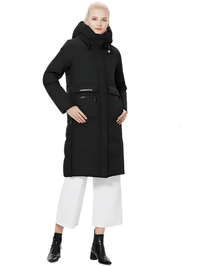 Thumbnail for ICEbear Women's Long Winter Jacket With Big Pockets -, Coats , Drestiny , Australia, Beige, Black, Canada, Coats, Green, Grey, L, Light Brown, M, New Zealand, United Kingdom, United States, XL, XXL, XXXL , Drestiny , www.shopdrestiny.com