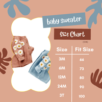 Thumbnail for Sweet Sweater & Cardigan Collection For Baby Girls -, Baby & Toddler Tops , Drestiny , 12M, 24M, 3M, 3T, 6M, Antique White, Apricot, Australia, Beige, Black, Blue, Cardigans, Coral, Dark Pink, Dark Red, Dark Teal, Girls, Light Purple, New Zealand, Orange, Pink, Rosy Brown, Sky Blue, Sweaters, TD, United Kingdom, United States, White , Drestiny , www.shopdrestiny.com