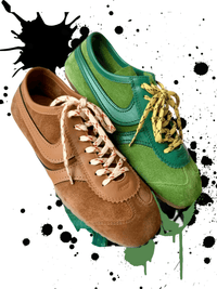 Thumbnail for Women's Casual Leather Sneakers Designer Training Shoes Patchwork Lace-Up Sneakers Leather Flat Women's Shoes -, Shoes , Drestiny , Australia, Brown, Canada, Coffee, Dark Brown, Flats, FR, Green, New Zealand, Silver, Sneakers, United Kingdom, United States, White, Yellow, Red, Pink, Black, Dark Red, Leopard Print, Yellow, Drestiny, women's leather sneakers, designer leather sneakers women, black leather sneakers women, white leather sneakers women, leather sneakers women casual, www.shopdrestiny.com