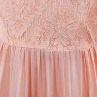 Thumbnail for Long Girl's Lace Floral Dress, Drestiny, Dresses, Ankle-Length Dresses, Maxi Dresses, Short Sleeves, 4Y, 6Y, 8Y, 10Y, 12Y, 14Y, United States, USA, Canada, Australia, New Zealand, United Kingdom, UK, White, Wine Red, Pink Champagne, Berry, Olive Green, girls summer dresses, flower girl dresses, summer dresses for girls ages 4-14, white summer dress girl, shopdrestiny.com