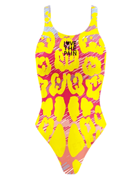 Thumbnail for Love The Pain Backless Sport Training Swimsuit- 12 Trendy Designs! -, Swimwear , Drestiny , 4XL, Australia, Black, Blue, Dark Green, Deep Pink, Green, Grey, L, Light Blue, M, New Zealand, One Piece Swimwear, Orange, Pink, Purple, Red, S, United Kingdom, United States, White, XL, XS, XXL, XXS, XXXL, Yellow , Drestiny , www.shopdrestiny.com