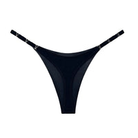 Thumbnail for Black thong on a white background