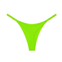 Thumbnail for Neon green thong on a white background