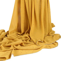 Thumbnail for Luxury Chiffon Head Scarf Solid Soft Long Muslim Scarves For Women Hijab Shawl and Wrap, Drestiny, Scarves, Shawls, Hijabs, Hijab Scarf, Kopftuch, Headscarves, United States, Canada, Australia, New Zealand, United Kingdom, Gender_Women, Black, Dark Brown, Brown, Dusk, White, Yellow, Pink, Light Pink, Peach Pink, Ivory, Champagne, Rosy Brown, Red, Wine Red, Purple, Navy, Blue, Dark Green, Teal, shopdrestiny.com, dark blue, dark red