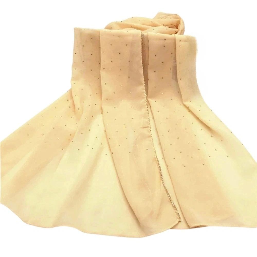 Luxury Chiffon Head Scarf Solid Soft Long Muslim Scarves For Women Hijab Shawl and Wrap, Drestiny, Scarves, Shawls, Hijabs, Hijab Scarf, Kopftuch, Headscarves, United States, Canada, Australia, New Zealand, United Kingdom, Gender_Women, Black, Dark Brown, Brown, Dusk, White, Yellow, Pink, Light Pink, Peach Pink, Ivory, Champagne, Rosy Brown, Red, Wine Red, Purple, Navy, Blue, Dark Green, Teal, shopdrestiny.com, dark blue, dark red