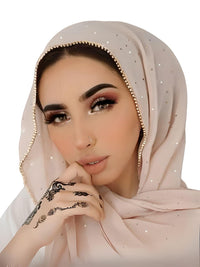 Thumbnail for Luxury Chiffon Head Scarf Solid Soft Long Muslim Scarves For Women Hijab Shawl and Wrap, Drestiny, Scarves, Shawls, Hijabs, Hijab Scarf, Kopftuch, Headscarves, United States, Canada, Australia, New Zealand, United Kingdom, Gender_Women, Black, Dark Brown, Brown, Dusk, White, Yellow, Pink, Light Pink, Peach Pink, Ivory, Champagne, Rosy Brown, Red, Wine Red, Purple, Navy, Blue, Dark Green, Teal, shopdrestiny.com, dark blue, dark red