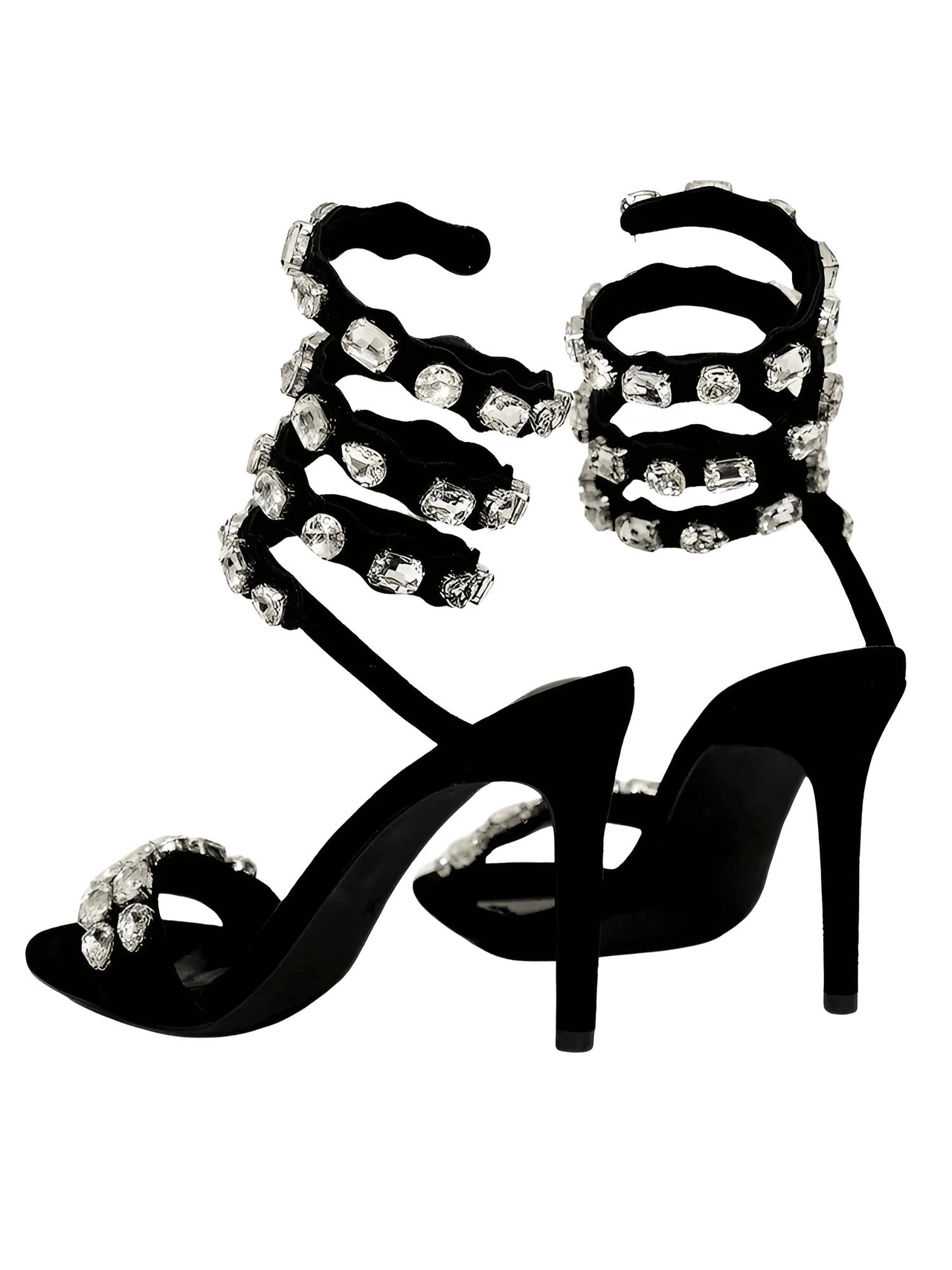 Luxury Crystal Embellished Star Style Women's Wrap Around Sandals Stiletto High Heels Gladiator Sandals Summer Wedding Prom Shoes, Drestiny, Sandals, Heels, High Heels, Stilettos, Gold, Silver, Black, United States, USA, Canada, Australia, New Zealand, United Kingdom, UK, 5, 6 6.5, 7.5, 8.5, 9, 10, 11, wrap around sandals women, wrap sandals, ankle wrap sandals women, ankle strap sandals wrap around, Black ankle wrap sandals, gold ankle wrap sandals, silver ankle wrap sandals, shopdrestiny.com