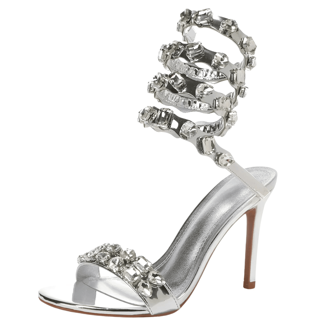 Luxury Crystal Embellished Star Style Women's Wrap Around Sandals Stiletto High Heels Gladiator Sandals Summer Wedding Prom Shoes, Drestiny, Sandals, Heels, High Heels, Stilettos, Gold, Silver, Black, United States, USA, Canada, Australia, New Zealand, United Kingdom, UK, 5, 6 6.5, 7.5, 8.5, 9, 10, 11, wrap around sandals women, wrap sandals, ankle wrap sandals women, ankle strap sandals wrap around, Black ankle wrap sandals, gold ankle wrap sandals, silver ankle wrap sandals, shopdrestiny.com