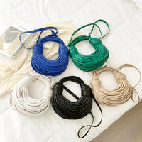 Thumbnail for Luxury Evening Purses For Women Golden Noodle Knot Design Dinner Party Clutch Bag Luxury, Drestiny, Designer evening clutches, Luxury evening bags for women, Best evening purses for special occasions, Luxury evening purse with knot handle, Noodle knot evening bag luxury, United States, USA, Australia, New Zealand, United Kingdom, UK, Gold, Blue, Green, White, Black, Khaki, Silver, Colorful, Purple, Pink, Light Blue, shopdrestiny.com