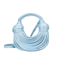 Thumbnail for Luxury Evening Purses For Women Golden Noodle Knot Design Dinner Party Clutch Bag Luxury, Drestiny, Designer evening clutches, Luxury evening bags for women, Best evening purses for special occasions, Luxury evening purse with knot handle, Noodle knot evening bag luxury, United States, USA, Australia, New Zealand, United Kingdom, UK, Gold, Blue, Green, White, Black, Khaki, Silver, Colorful, Purple, Pink, Light Blue, shopdrestiny.com