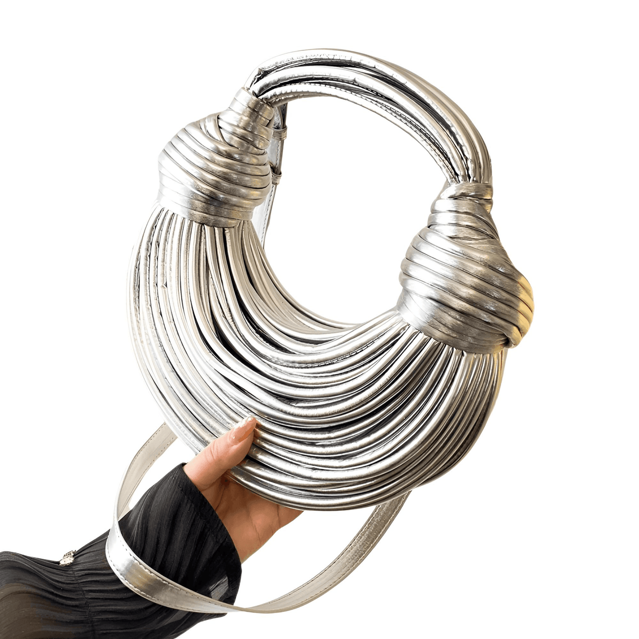 Luxury Evening Purses For Women Golden Noodle Knot Design Dinner Party Clutch Bag Luxury, Drestiny, Designer evening clutches, Luxury evening bags for women, Best evening purses for special occasions, Luxury evening purse with knot handle, Noodle knot evening bag luxury, United States, USA, Australia, New Zealand, United Kingdom, UK, Gold, Blue, Green, White, Black, Khaki, Silver, Colorful, Purple, Pink, Light Blue, shopdrestiny.com