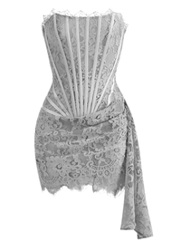 Thumbnail for Luxury Lace Birthday Dress for Women -, Dress , Drestiny , Australia, Black, Canada, L, Light Purple, M, Mini Dresses, New Zealand, Purple, Red, S, Sleeveless, Strapless, United Kingdom, United States, White, XL, XS , Drestiny , www.shopdrestiny.com