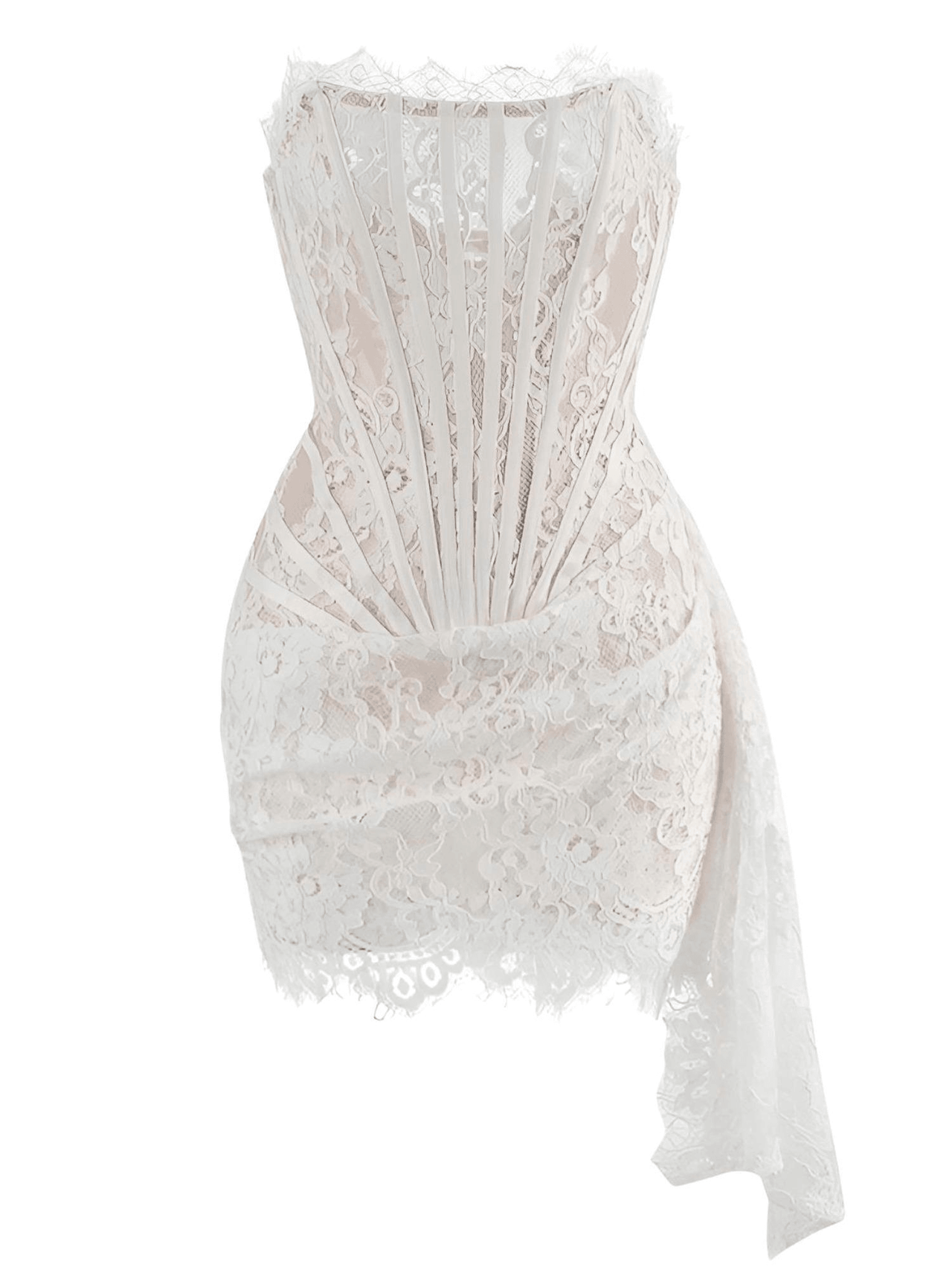 Luxury Lace Birthday Dress for Women -, Dress , Drestiny , Australia, Black, Canada, L, Light Purple, M, Mini Dresses, New Zealand, Purple, Red, S, Sleeveless, Strapless, United Kingdom, United States, White, XL, XS , Drestiny , www.shopdrestiny.com