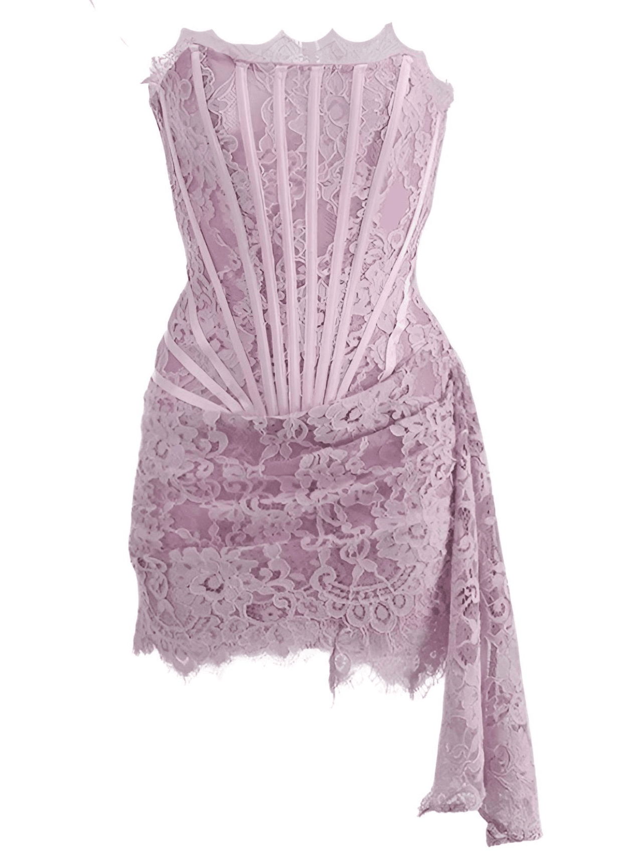 Luxury Lace Birthday Dress for Women -, Dress , Drestiny , Australia, Black, Canada, L, Light Purple, M, Mini Dresses, New Zealand, Purple, Red, S, Sleeveless, Strapless, United Kingdom, United States, White, XL, XS , Drestiny , www.shopdrestiny.com