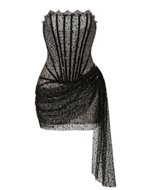 Thumbnail for Luxury Lace Birthday Dress for Women -, Dress , Drestiny , Australia, Black, Canada, L, Light Purple, M, Mini Dresses, New Zealand, Purple, Red, S, Sleeveless, Strapless, United Kingdom, United States, White, XL, XS , Drestiny , www.shopdrestiny.com