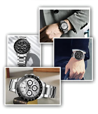 Thumbnail for Luxury Wrist Watch For Men - Chrono Watches, Drestiny, Watches, United States, USA, United Kingdom, UK, Australia, New Zealand, Chocolate, Gold White, Gold Black, Rose Gold, Ice Blue, White, Black, Blue, Green, All Gold White, Silver White, All Black, 
luxury watches for men, men's luxury watches, best luxury watches men, affordable luxury watches men, www.shopdrestiny.com