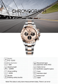 Thumbnail for Luxury Wrist Watch For Men - Chrono Watches, Drestiny, Watches, United States, USA, United Kingdom, UK, Australia, New Zealand, Chocolate, Gold White, Gold Black, Rose Gold, Ice Blue, White, Black, Blue, Green, All Gold White, Silver White, All Black, 
luxury watches for men, men's luxury watches, best luxury watches men, affordable luxury watches men, www.shopdrestiny.com