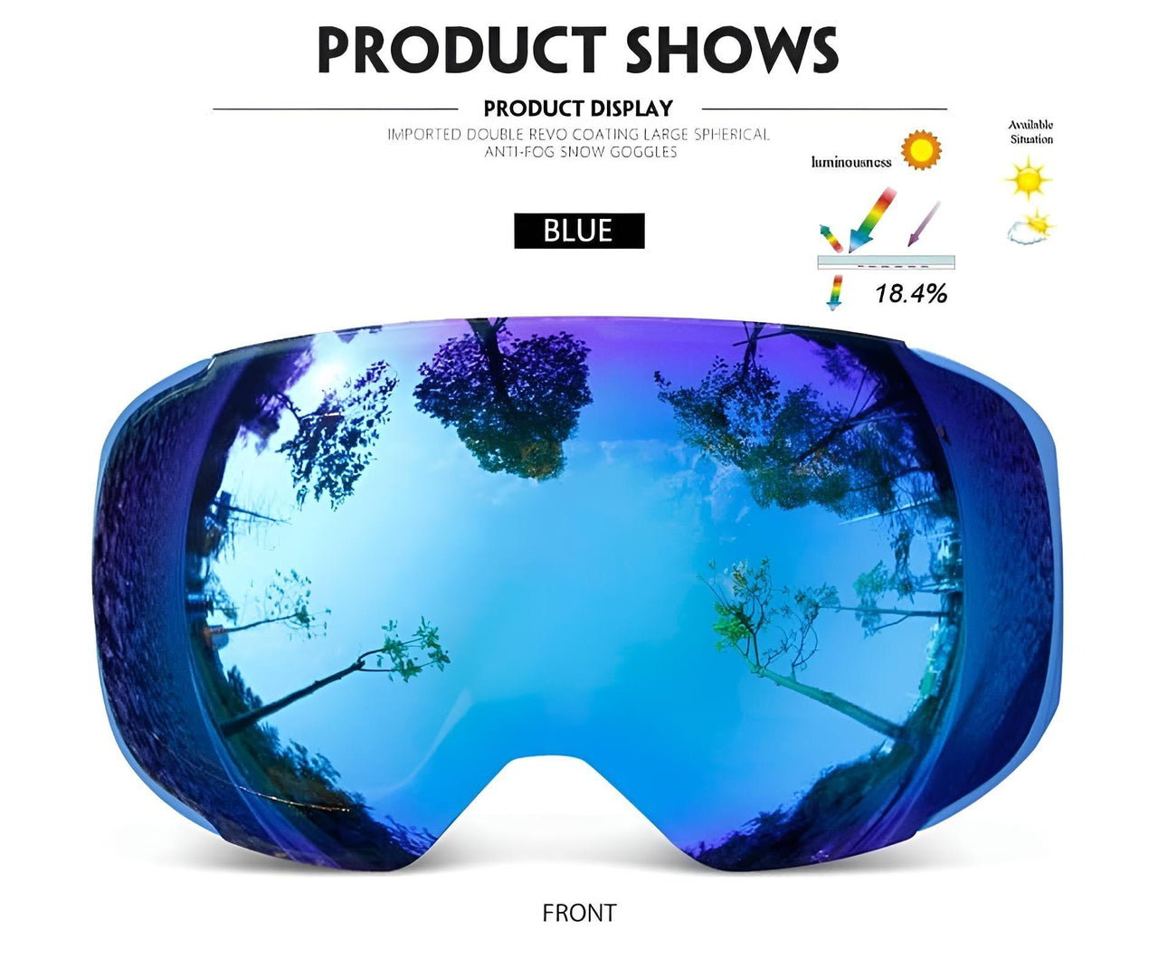Magnetic Ski Goggles with Quick-Change Lens and Case Set -, Ski & Snowboard Goggles , Drestiny , Australia, Black, Blue, Canada, Goggles, Gold, Green, New Zealand, Pink, Purple, Red, Silver, United Kingdom, United States , Drestiny , www.shopdrestiny.com