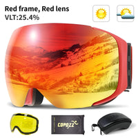 Thumbnail for Magnetic Ski Goggles with Quick-Change Lens and Case Set -, Ski & Snowboard Goggles , Drestiny , Australia, Black, Blue, Canada, Goggles, Gold, Green, New Zealand, Pink, Purple, Red, Silver, United Kingdom, United States , Drestiny , www.shopdrestiny.com
