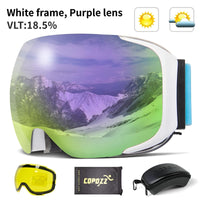 Thumbnail for Magnetic Ski Goggles with Quick-Change Lens and Case Set -, Ski & Snowboard Goggles , Drestiny , Australia, Black, Blue, Canada, Goggles, Gold, Green, New Zealand, Pink, Purple, Red, Silver, United Kingdom, United States , Drestiny , www.shopdrestiny.com