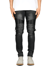 Thumbnail for Men's Moto Zipper Knee Skinny Stretch Jeans -, Jeans , Drestiny , 29, 30, 31, 32, 33, 34, 36, 38, Australia, Black, Blue, Dark Blue, Jeans, Light Blue, New Zealand, Skinny Jeans, United Kingdom, United States , Drestiny , www.shopdrestiny.com