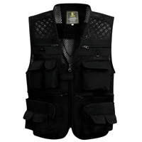 Thumbnail for Men's Multi-Pocket Gear Vest -, Hunting & Fishing Vests , Drestiny , 4XL, 5XL, Australia, Black, Canada, FR, Green, Khaki, L, Navy, New Zealand, United Kingdom, United States, Vests, XL, XXL, XXXL , Drestiny , www.shopdrestiny.com