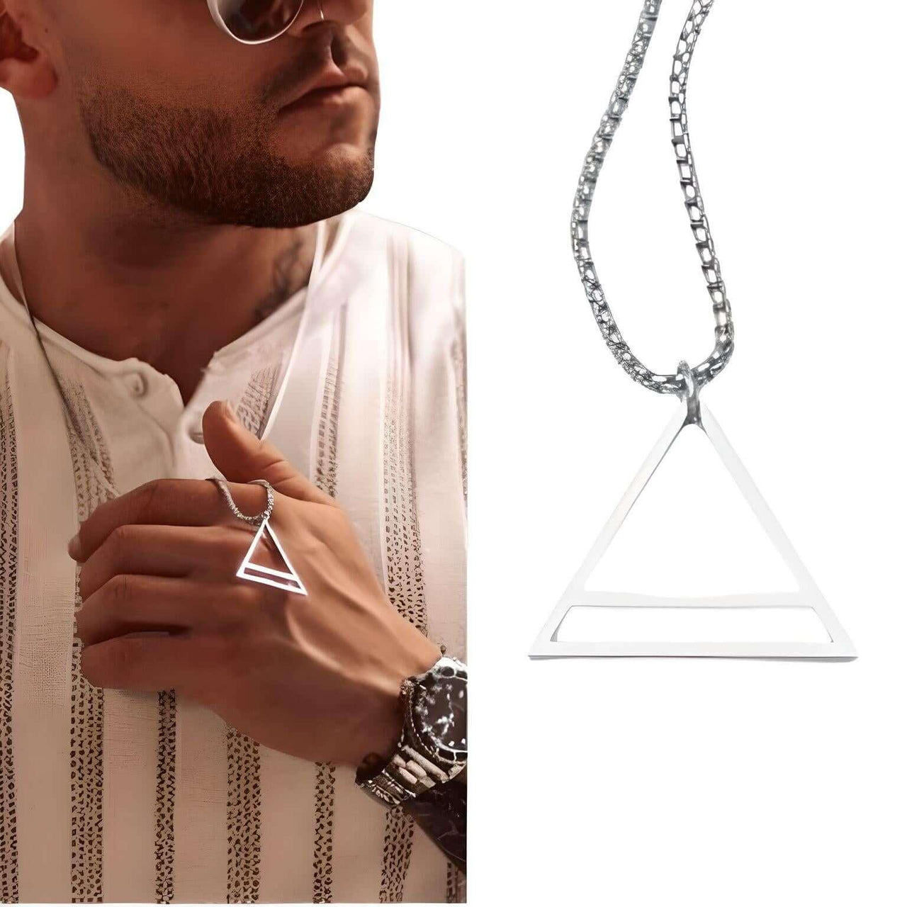 Men's Popular Stainless Steel Pendant Necklaces - Many To Choose From! -, Necklaces , Drestiny , Australia, Black, Canada, Gender_Men, Gold, Necklaces, New Zealand, Silver, United Kingdom, United States , Drestiny , www.shopdrestiny.com