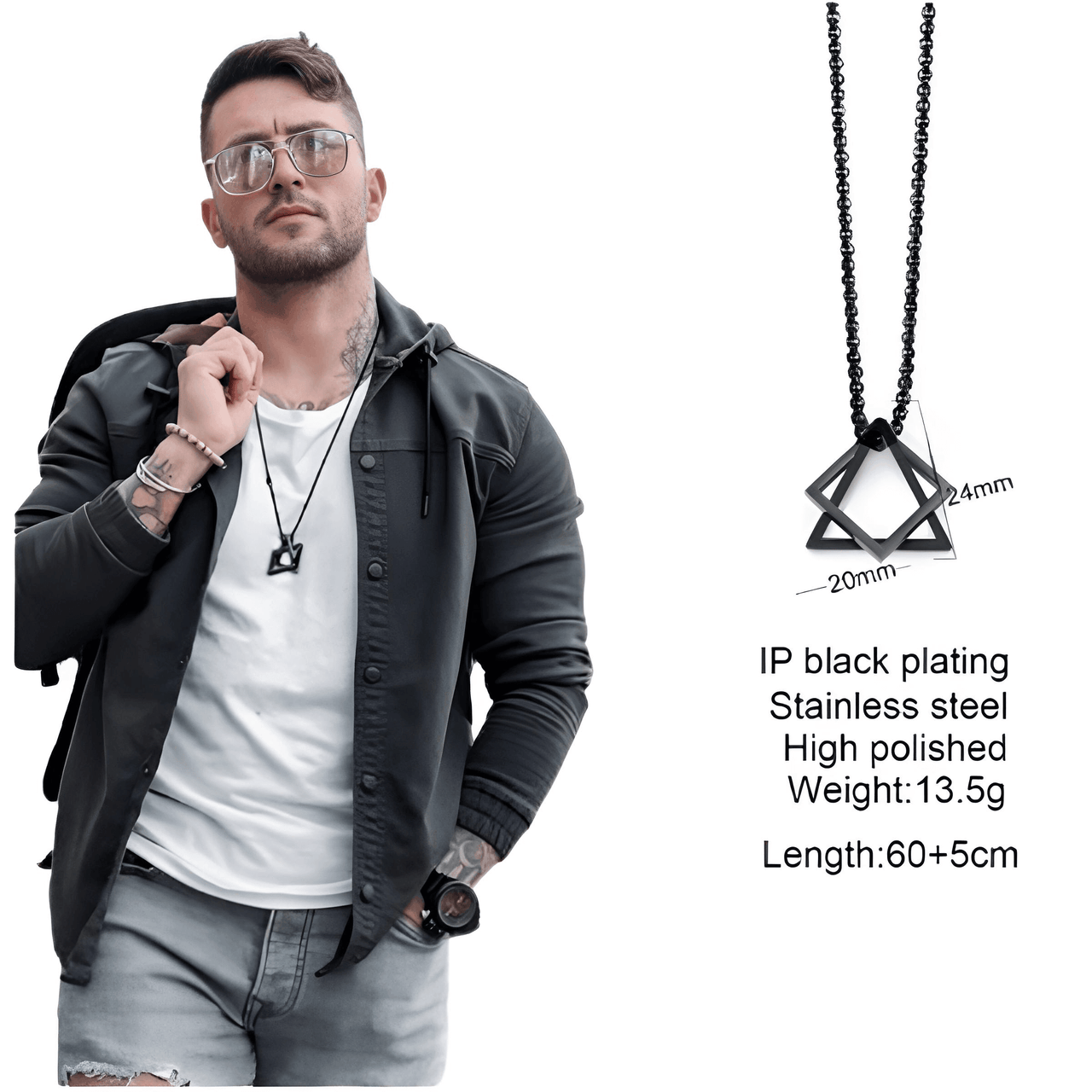 Men's Popular Stainless Steel Pendant Necklaces - Many To Choose From! -, Necklaces , Drestiny , Australia, Black, Canada, Gender_Men, Gold, Necklaces, New Zealand, Silver, United Kingdom, United States , Drestiny , www.shopdrestiny.com