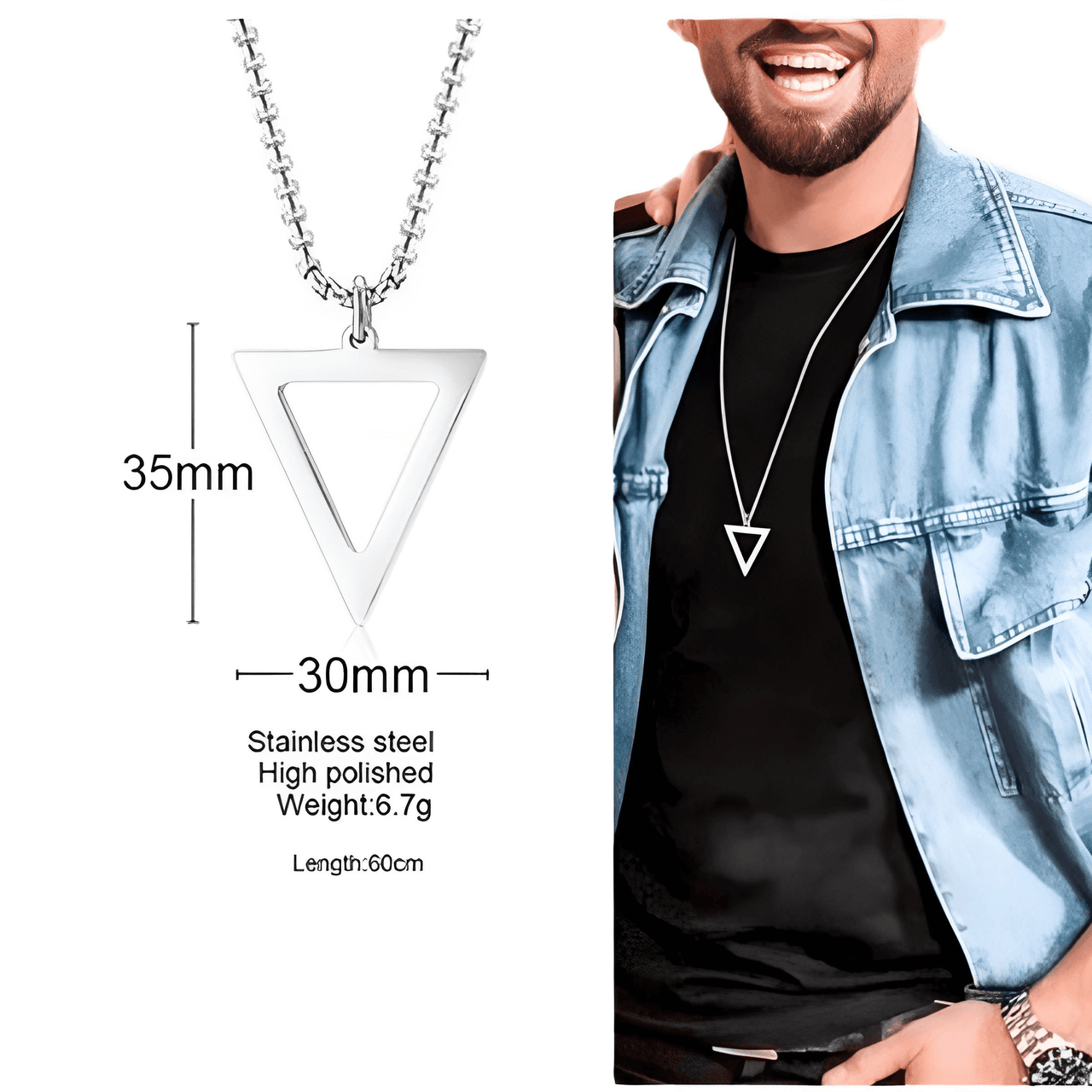 Men's Popular Stainless Steel Pendant Necklaces - Many To Choose From! -, Necklaces , Drestiny , Australia, Black, Canada, Gender_Men, Gold, Necklaces, New Zealand, Silver, United Kingdom, United States , Drestiny , www.shopdrestiny.com