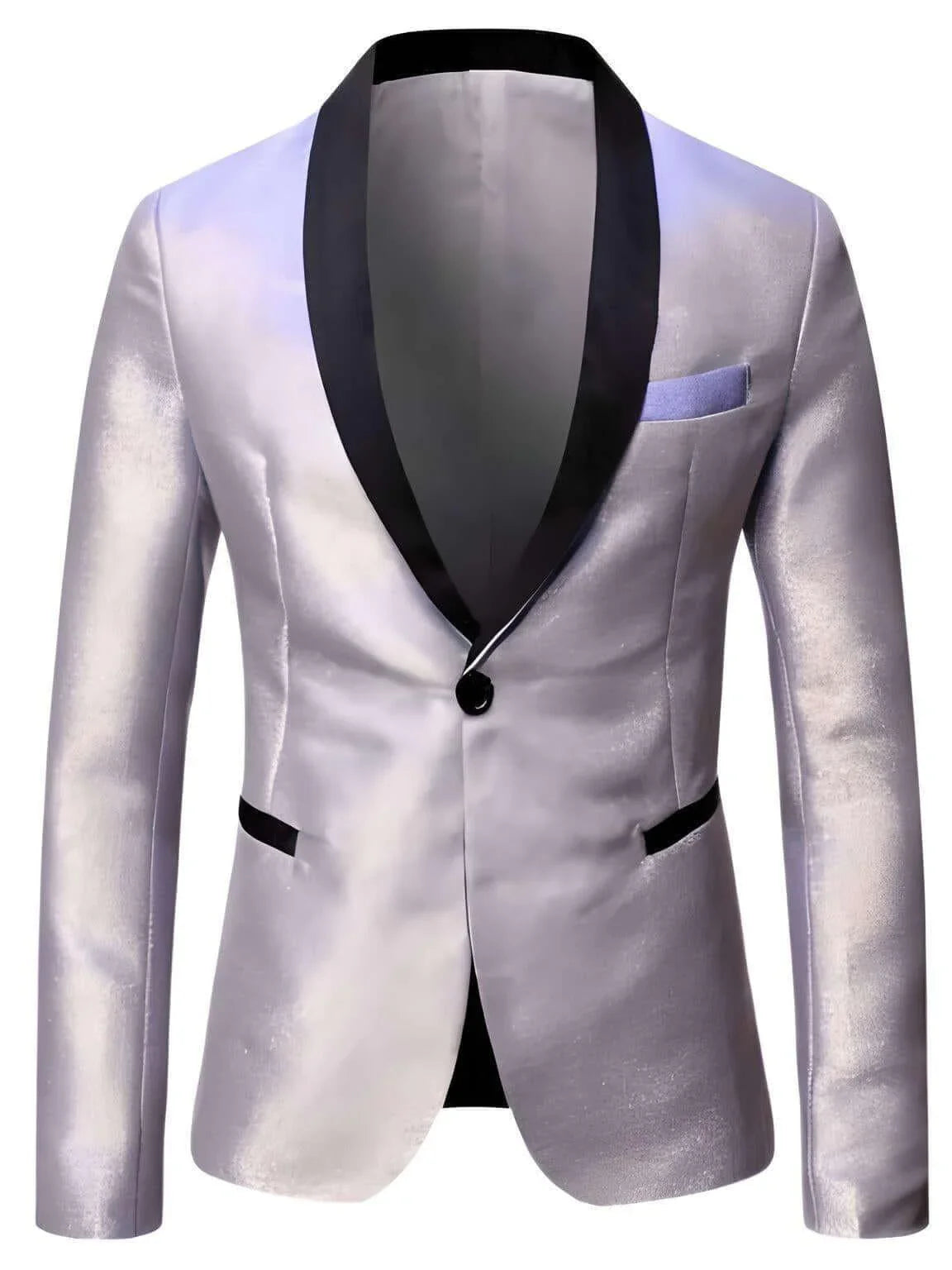 Men's Shiny One Button Gradient Blazers -, Coats & Jackets , Drestiny , 4XL, 5XL, Australia, Blazers, Blue, Dark Green, Dark Red, Deep Pink, FR, Gold, Green, L, Light Blue, Light Green, Light Pink, M, New Zealand, Pink, Royal Blue, S, Silver, Sky Blue, United Kingdom, United States, Wine Red, XL, XXL, XXXL , Drestiny , www.shopdrestiny.com