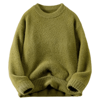 Thumbnail for Men's Pullover Jumper Sweater O-Neck Knitwear Long Sleeve Warm Sweaters Men Casual Fashion Sweater Men Clothing -, Sweaters , Drestiny , Apricot, Army Green, Australia, Black, Canada, Grey, Khaki, L, Long Sleeves, M, New Zealand, Off White, Pullovers, Red, Sweaters, United Kingdom, United States, White, XL, XXL, XXXL , Drestiny , www.shopdrestiny.com