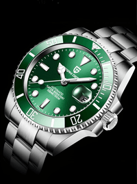 Thumbnail for Men's Automatic Mechanical Watch With Sapphire Crystal - Homage Hulk Submariner Watch, Watches, Luxury Watches for Men, Rolex Submariner Watch, United States, USA, Canada, Australia, New Zealand, Black, Green, Black-Green, Blue, Hulk Submariner Homage, Green Submariner homage, Best Submariner homage watches, Automatic Hulk homage, Affordable Hulk watch, Cheap hulk homage, shopdrestiny.com
