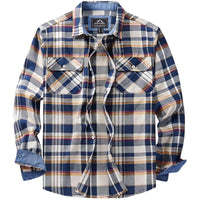 Thumbnail for Plaid shirt with rolled-up sleeves on a white background