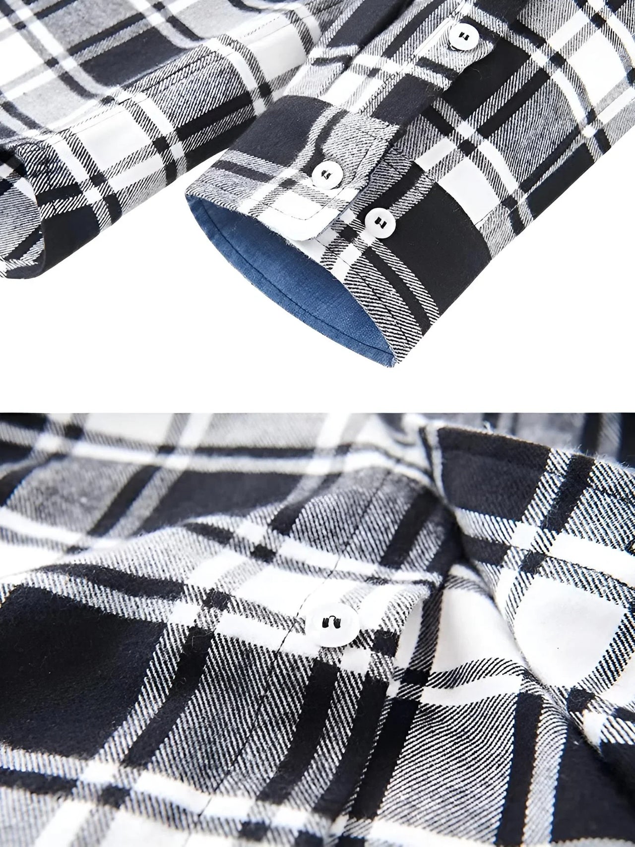 Men's Button-Down Plaid Shirt Men's Long Sleeve Flannel Shirts Cotton 2 Pocket Design Shirts, Drestiny, Casual Shirts, Long Sleeves, S, M, L, XL, XXL, 3XL, 4XL, United States, USA, Canada, Australia, New Zealand, United Kingdom, UK, Blue, Black, Black and White, Red, men's flannel shirt, plaid button up shirt, men's casual button down shirt, buffalo plaid shirt, men's long sleeve plaid shirt, men's check shirt, men's flannel check shirt, men's casual shirt, lumberjack shirt, shopdrestiny.com