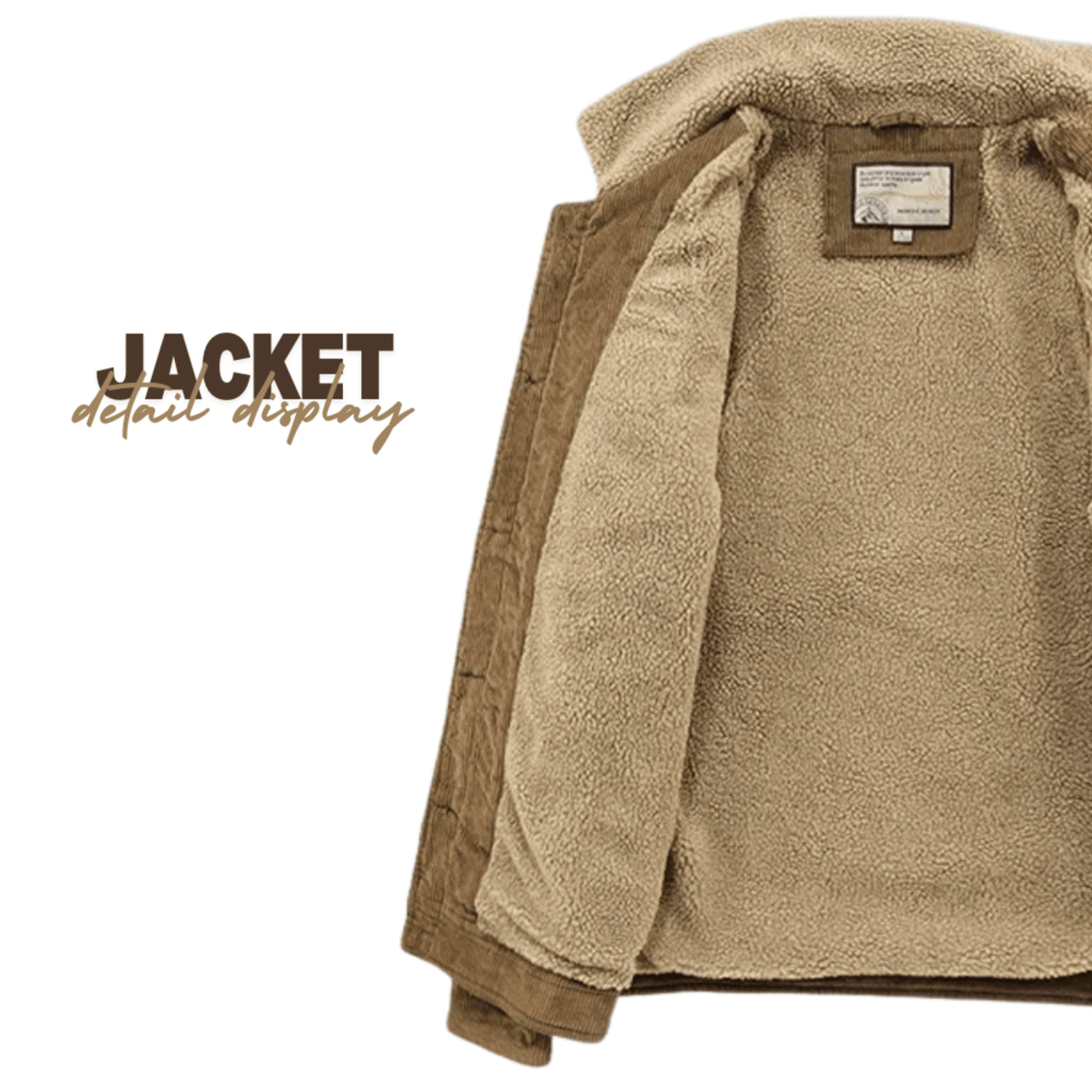 Men's Corduroy Bomber Jackets Padded Warm Loose Coat Corduroy Short Jacket Man Solid Men's Casual Jacket, Drestiny, Coats, Jackets, Bomber Jackets, Long Sleeves, United States, Canada, Australia, United Kingdom, Brown, Khaki, Black, Grey, S, M, L, XL, XXL, 2XL, XXXL, 3XL, 4XL, 5XL, 6XL, shopdrestiny.com