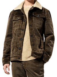 Thumbnail for Men's Corduroy Bomber Jackets Padded Warm Loose Coat Corduroy Short Jacket Man Solid Men's Casual Jacket, Drestiny, Coats, Jackets, Bomber Jackets, Long Sleeves, United States, Canada, Australia, United Kingdom, Brown, Khaki, Black, Grey, S, M, L, XL, XXL, 2XL, XXXL, 3XL, 4XL, 5XL, 6XL, shopdrestiny.com