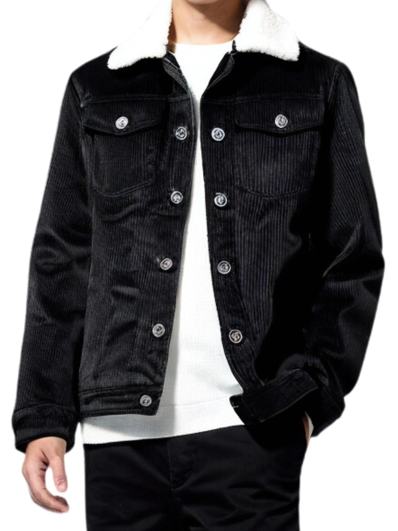 Men's Corduroy Bomber Jackets Padded Warm Loose Coat Corduroy Short Jacket Man Solid Men's Casual Jacket, Drestiny, Coats, Jackets, Bomber Jackets, Long Sleeves, United States, Canada, Australia, United Kingdom, Brown, Khaki, Black, Grey, S, M, L, XL, XXL, 2XL, XXXL, 3XL, 4XL, 5XL, 6XL, shopdrestiny.com