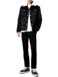 Thumbnail for Men's Corduroy Bomber Jackets Padded Warm Loose Coat Corduroy Short Jacket Man Solid Men's Casual Jacket, Drestiny, Coats, Jackets, Bomber Jackets, Long Sleeves, United States, Canada, Australia, United Kingdom, Brown, Khaki, Black, Grey, S, M, L, XL, XXL, 2XL, XXXL, 3XL, 4XL, 5XL, 6XL, shopdrestiny.com