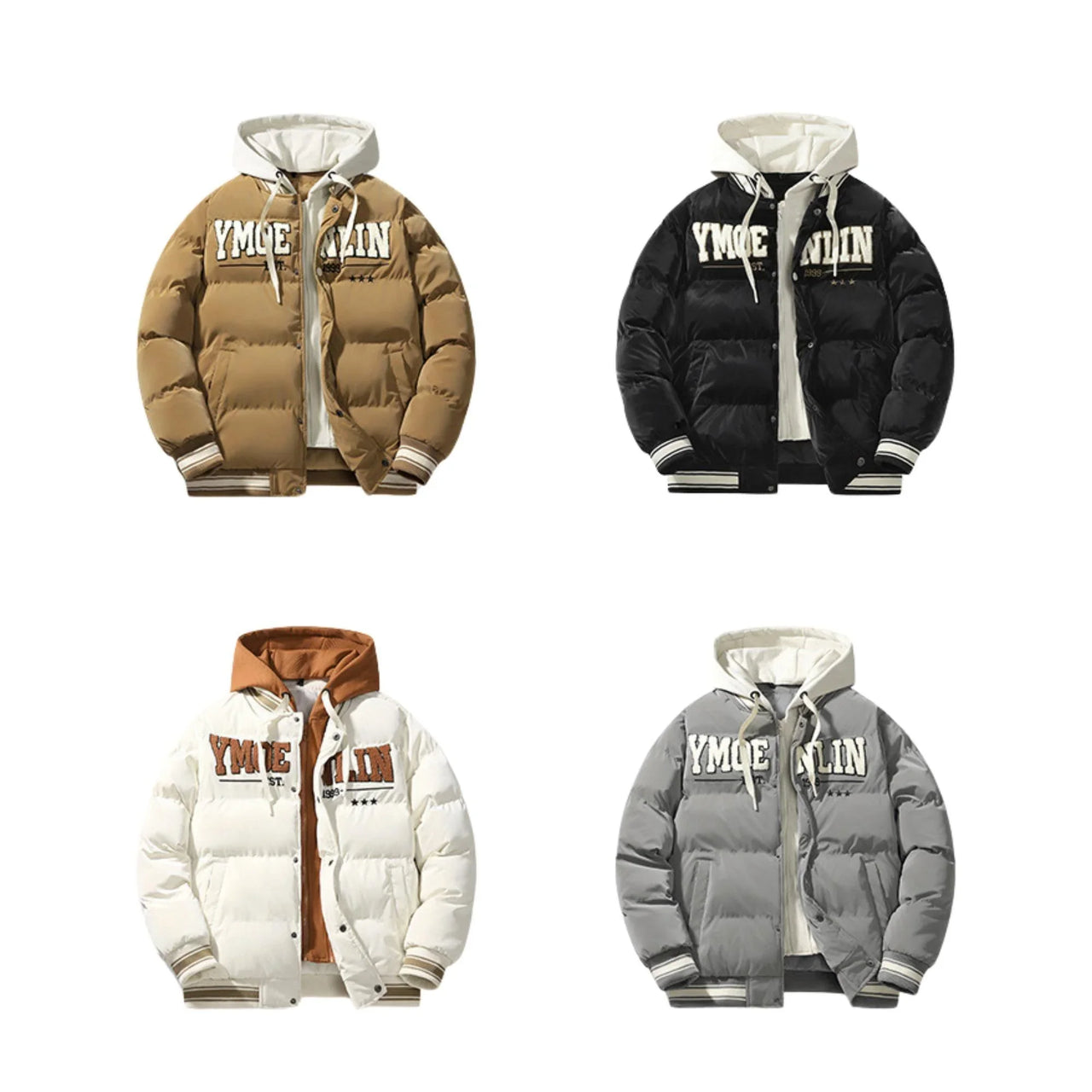 Men's Hooded Bomber Jacket