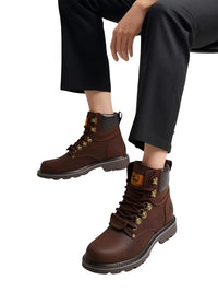 Thumbnail for Men's Leather Hiking Boots - 6 Styles -, Boots , Drestiny , Australia, Black, Boots, Brown, Dark Brown, FR, Khaki, United Kingdom, United States, Work Boots , Drestiny , www.shopdrestiny.com