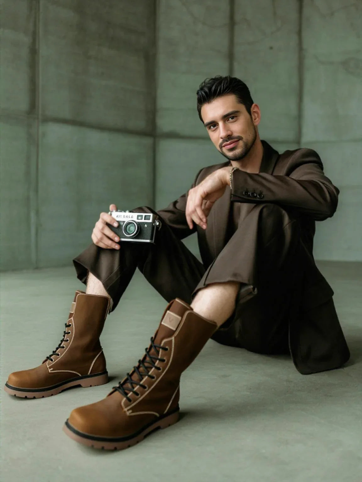 Men's Leather Hiking Boots - 6 Styles -, Boots , Drestiny , Australia, Black, Boots, Brown, Dark Brown, FR, Khaki, United Kingdom, United States, Work Boots , Drestiny , www.shopdrestiny.com