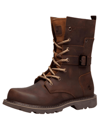 Thumbnail for Men's Leather Hiking Boots - 6 Styles -, Boots , Drestiny , Australia, Black, Boots, Brown, Dark Brown, FR, Khaki, United Kingdom, United States, Work Boots , Drestiny , www.shopdrestiny.com