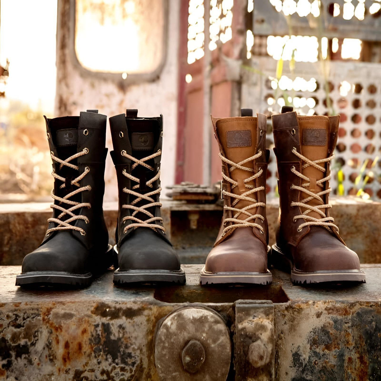 Men's Leather Hiking Boots - 6 Styles -, Boots , Drestiny , Australia, Black, Boots, Brown, Dark Brown, FR, Khaki, United Kingdom, United States, Work Boots , Drestiny , www.shopdrestiny.com