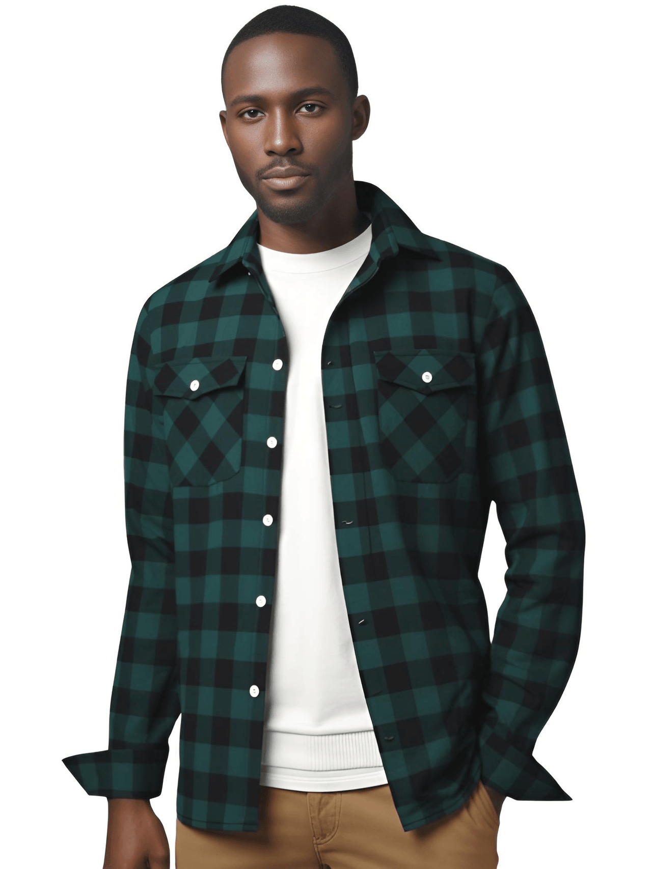 Men's Long Sleeve Plaid Checkered Shirt -, Flannel Shirt , Drestiny , Australia, Black, Blue, Canada, Casual Shirts, Green, L, Long Sleeves, M, New Zealand, Purple, Red, S, United Kingdom, United States, White, XL, XXL, XXXL, Yellow , Drestiny , www.shopdrestiny.com