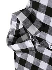 Thumbnail for Men's Long Sleeve Plaid Checkered Shirt -, Flannel Shirt , Drestiny , Australia, Black, Blue, Canada, Casual Shirts, Green, L, Long Sleeves, M, New Zealand, Purple, Red, S, United Kingdom, United States, White, XL, XXL, XXXL, Yellow , Drestiny , www.shopdrestiny.com