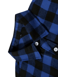 Thumbnail for Men's Long Sleeve Plaid Checkered Shirt -, Flannel Shirt , Drestiny , Australia, Black, Blue, Canada, Casual Shirts, Green, L, Long Sleeves, M, New Zealand, Purple, Red, S, United Kingdom, United States, White, XL, XXL, XXXL, Yellow , Drestiny , www.shopdrestiny.com